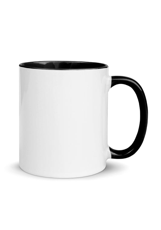 Custom Personalized White Ceramic Mug with Color Inside