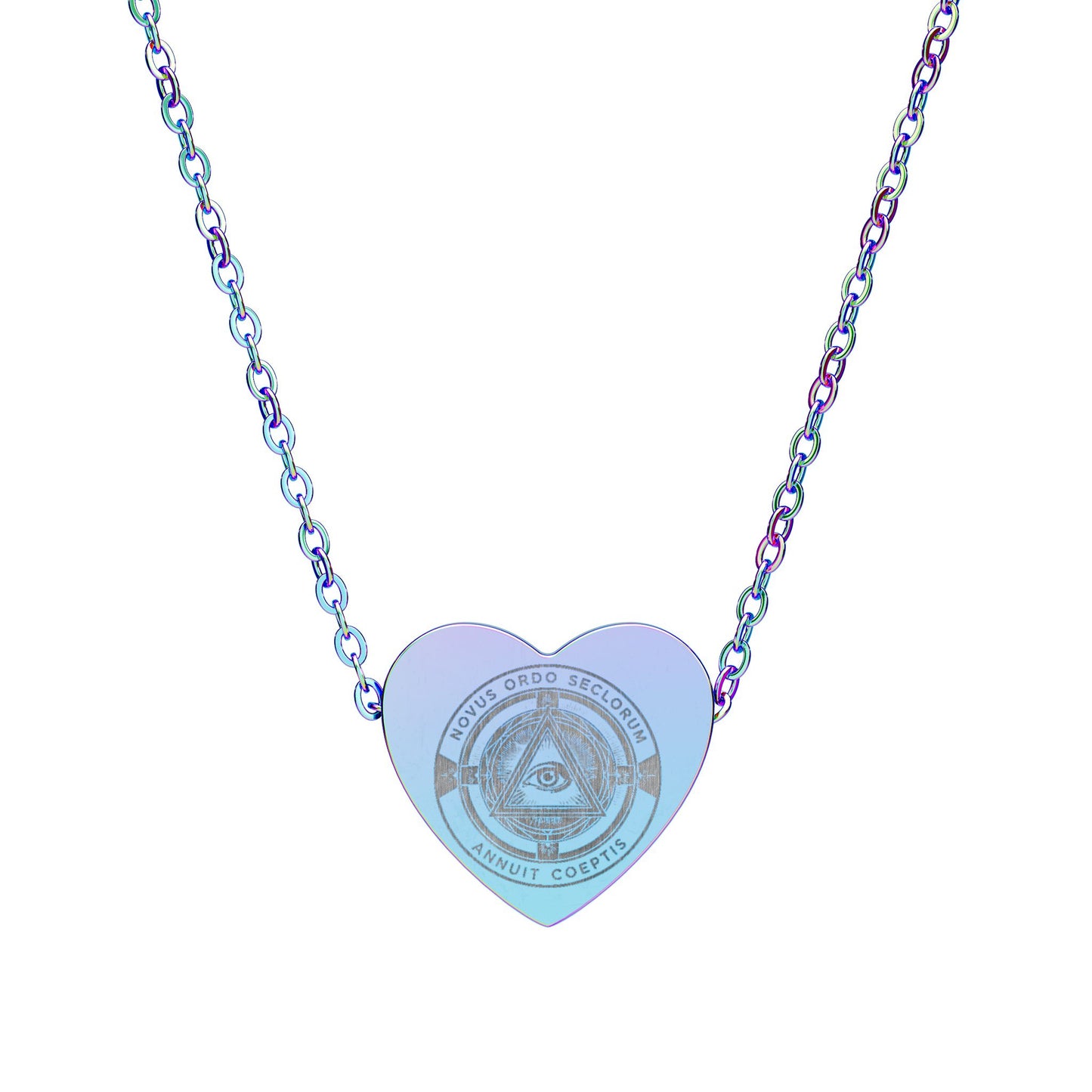Engravable Heart Necklace – Personalized Soundwave/Message Pendant