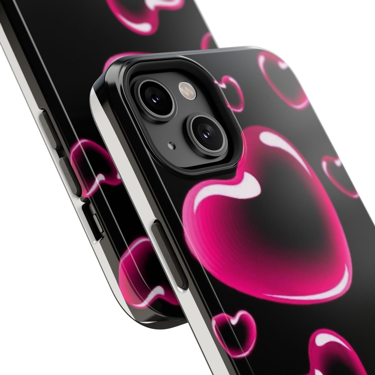 Purple Goth Collage Impact Phone Case — "Think Very Deeply" Protective Cover