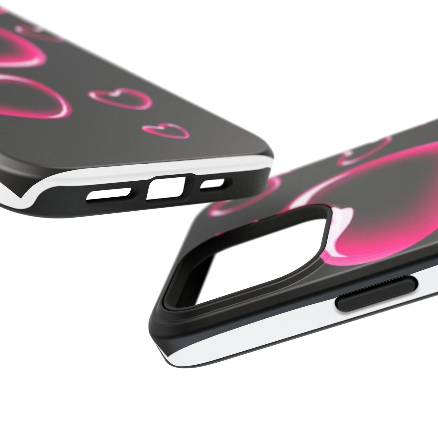 Purple Goth Collage Impact Phone Case — "Think Very Deeply" Protective Cover