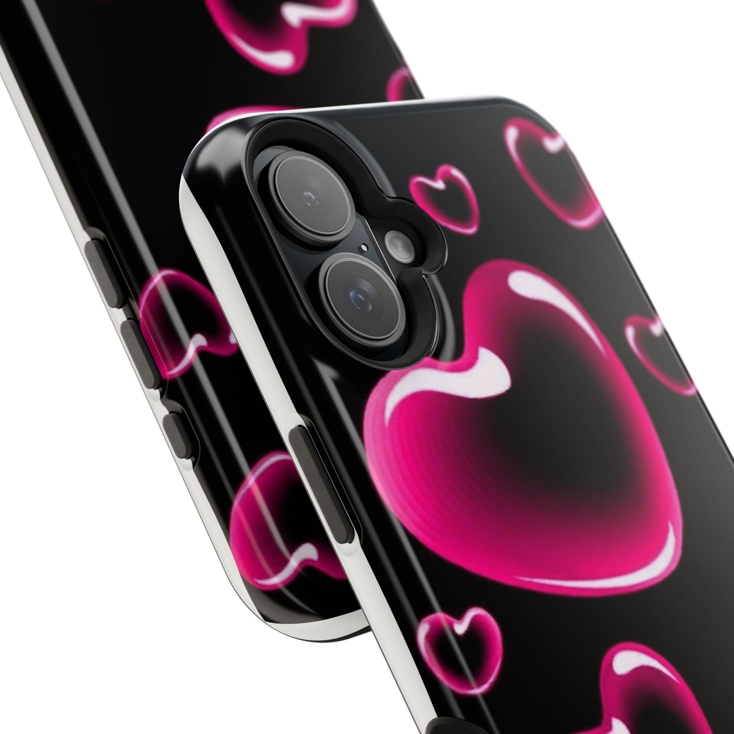 Purple Goth Collage Impact Phone Case — "Think Very Deeply" Protective Cover