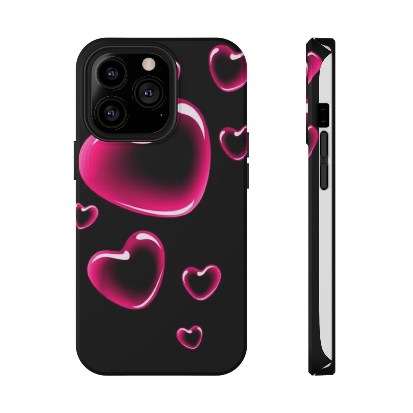 Purple Goth Collage Impact Phone Case — "Think Very Deeply" Protective Cover