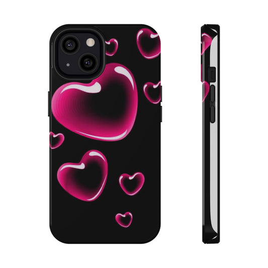 Purple Goth Collage Impact Phone Case — "Think Very Deeply" Protective Cover