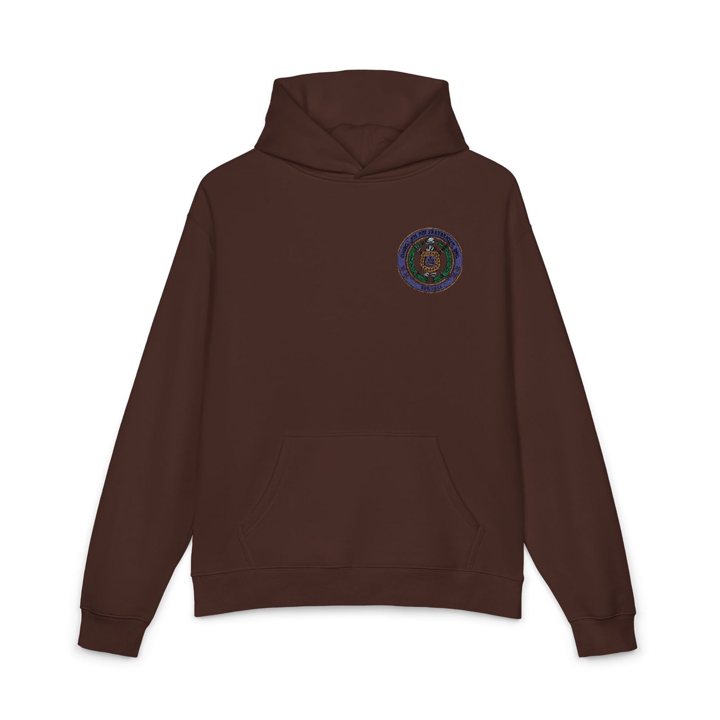 Relaxed Hoodie - Celestial Mandala Emblem Cozy Pullover