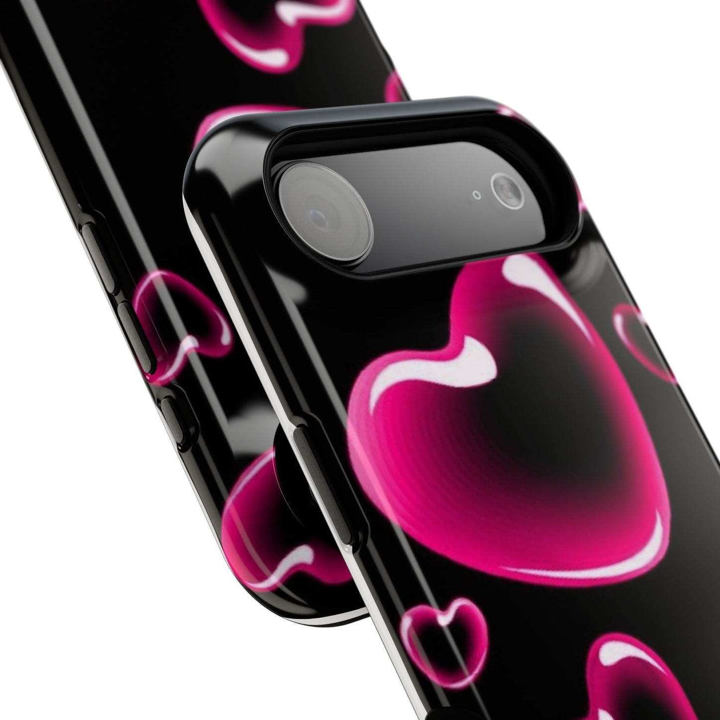 Purple Goth Collage Impact Phone Case — "Think Very Deeply" Protective Cover
