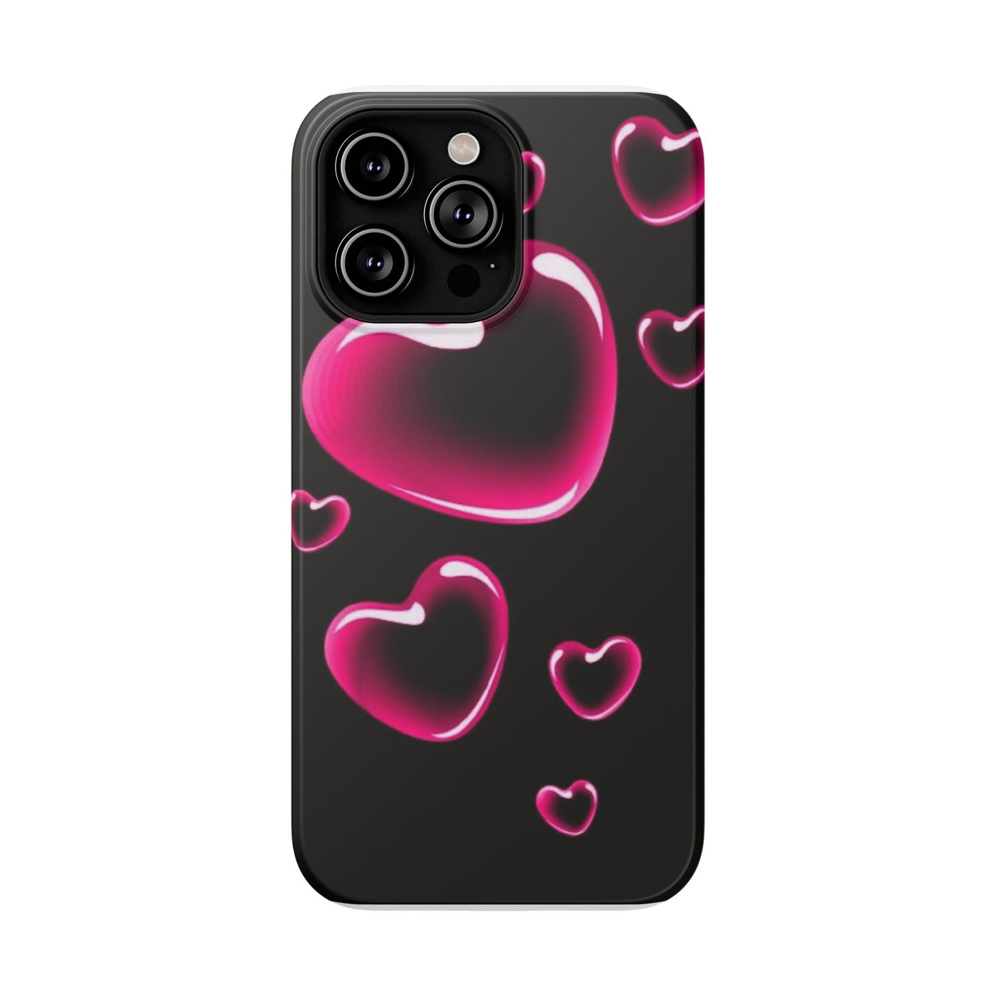 Purple Goth Collage Impact Phone Case — "Think Very Deeply" Protective Cover