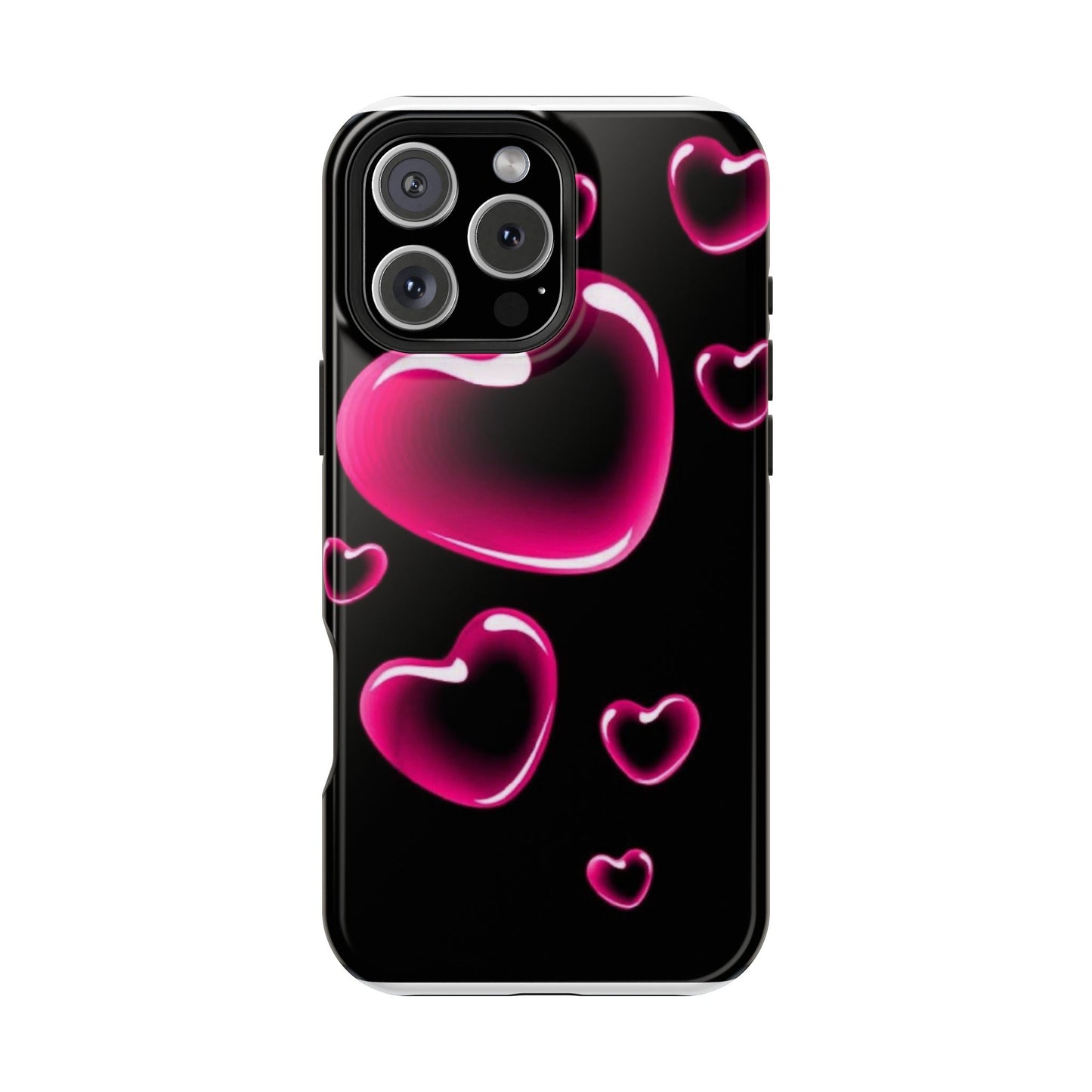 Purple Goth Collage Impact Phone Case — "Think Very Deeply" Protective Cover