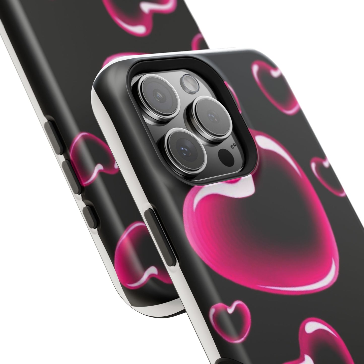 Purple Goth Collage Impact Phone Case — "Think Very Deeply" Protective Cover