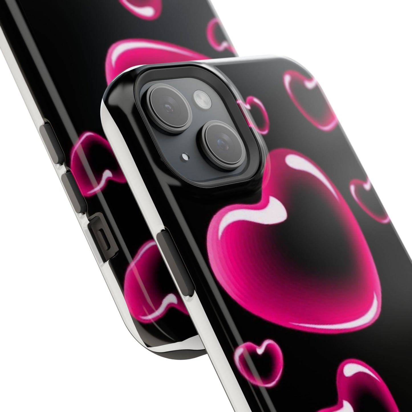 Purple Goth Collage Impact Phone Case — "Think Very Deeply" Protective Cover