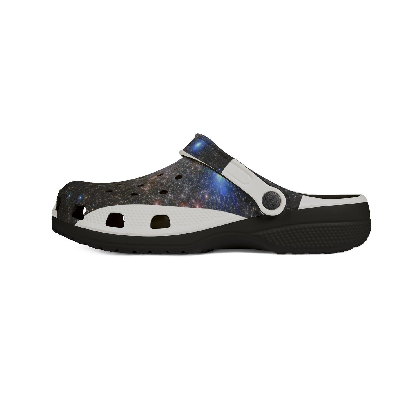Galaxy Nebula EVA Clogs - Space Print Foam Shoes