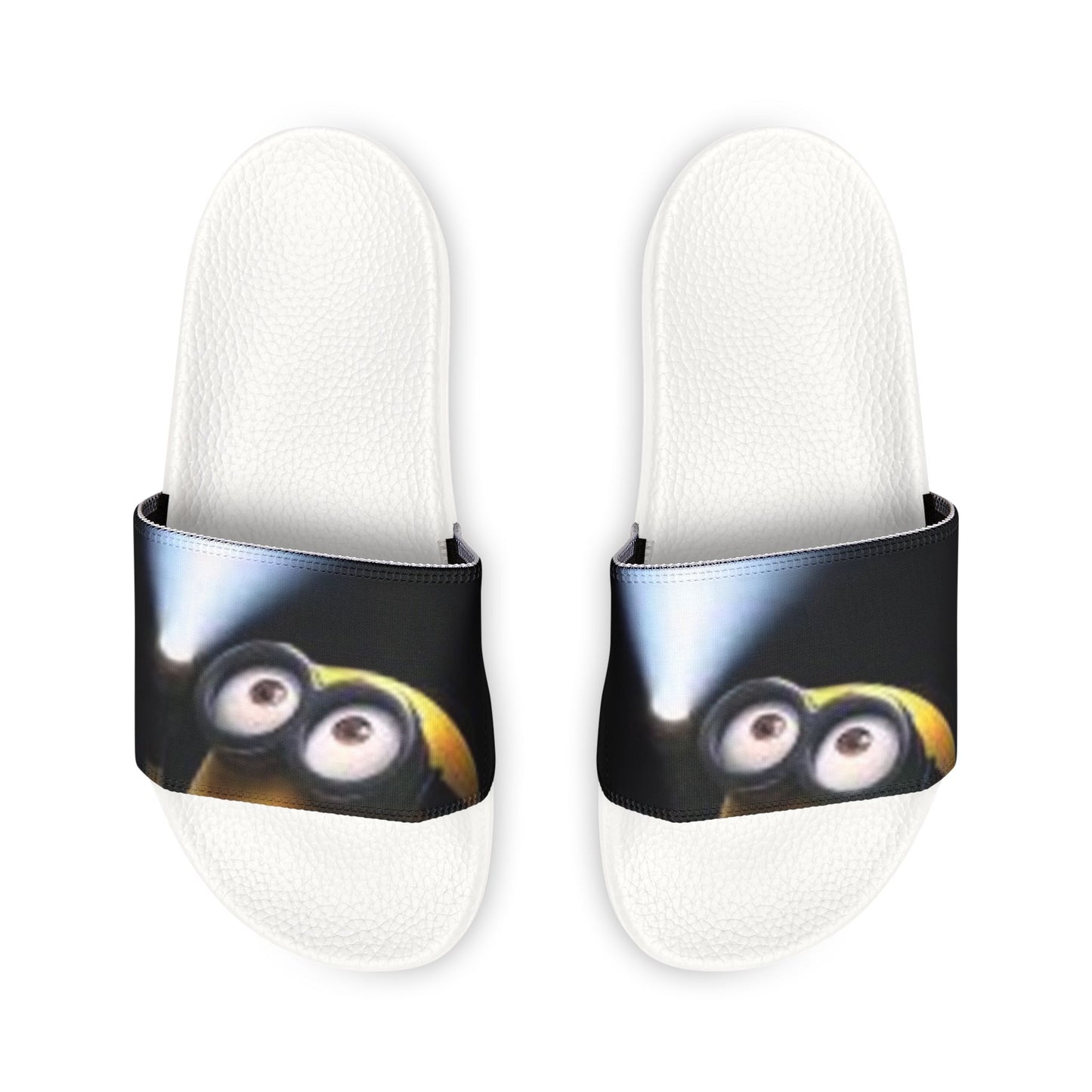 Men's Cartoon Minion Face Slide Sandals