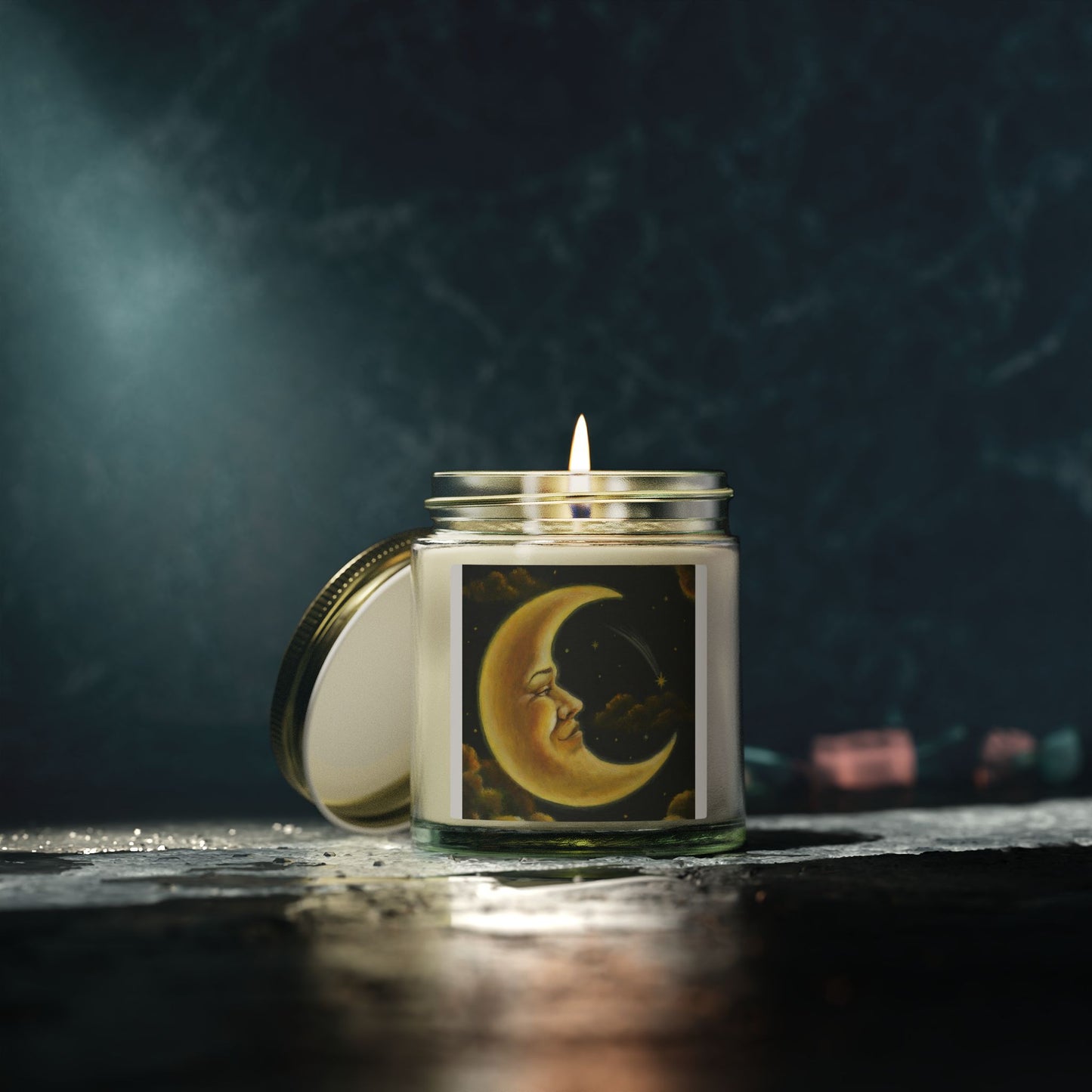 Scented Candles, Coconut Apricot Wax (4oz, 9oz)