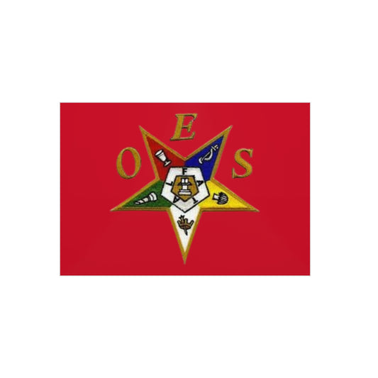 Order of the Eastern Star Star Emblem Foam Board – Masonic Decorative Sign