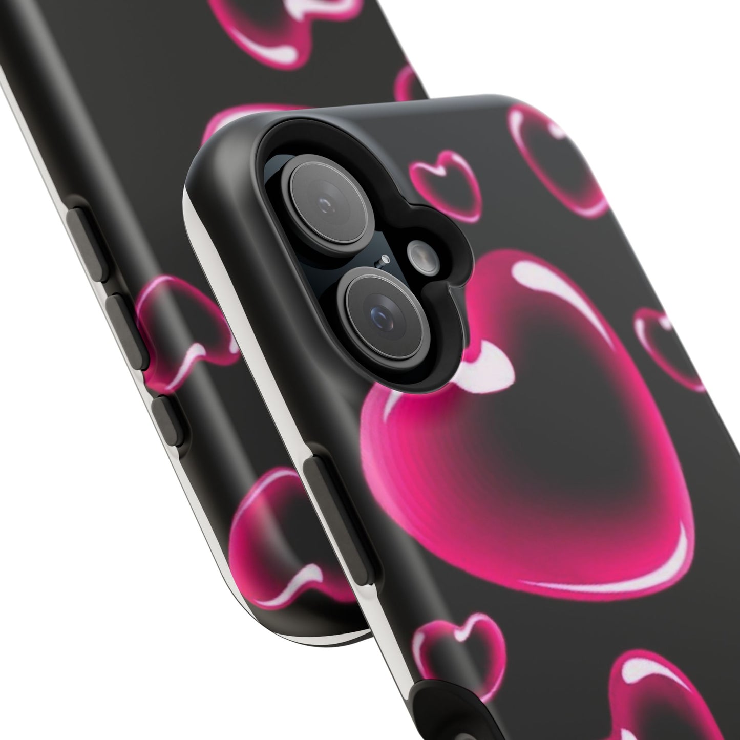 Purple Goth Collage Impact Phone Case — "Think Very Deeply" Protective Cover
