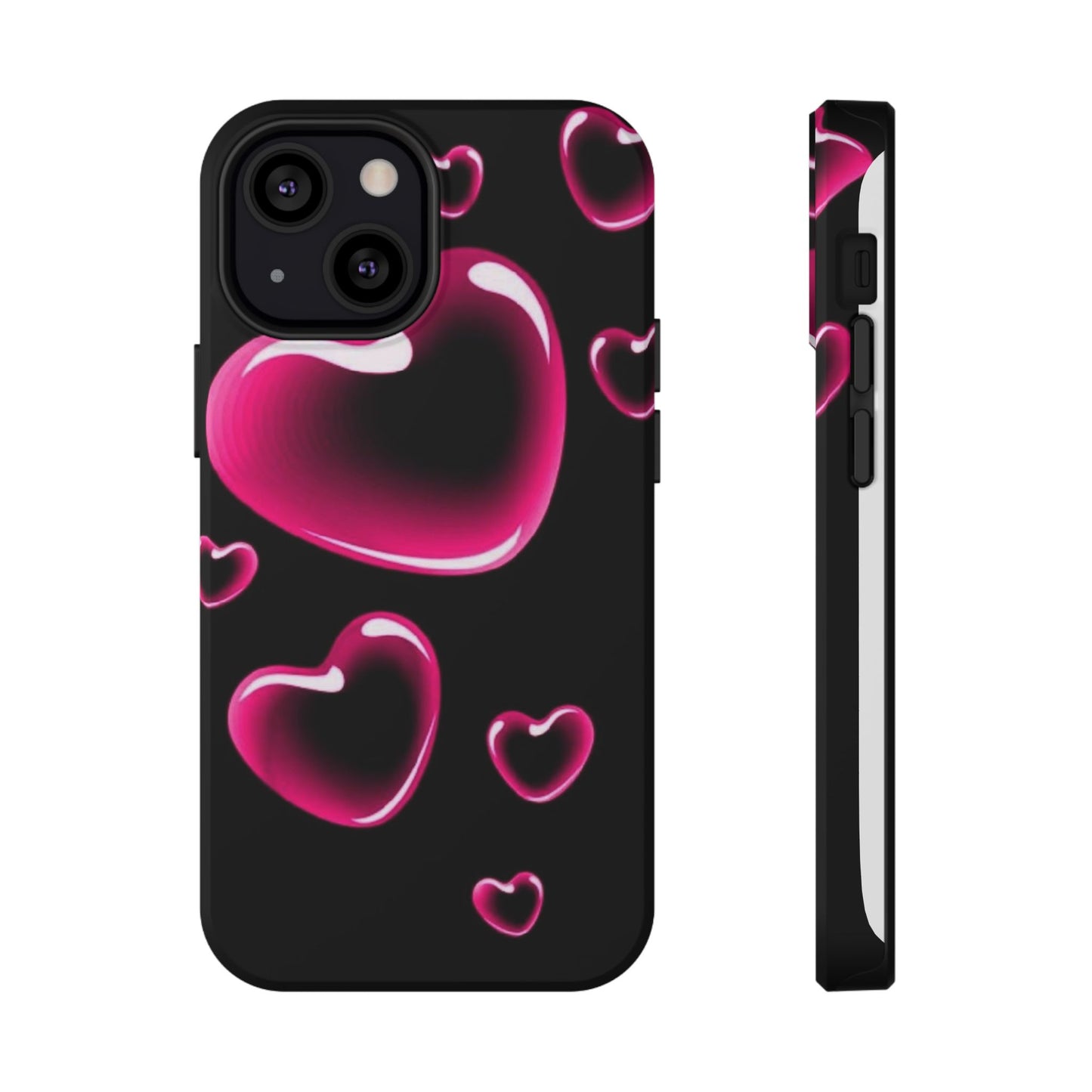 Purple Goth Collage Impact Phone Case — "Think Very Deeply" Protective Cover