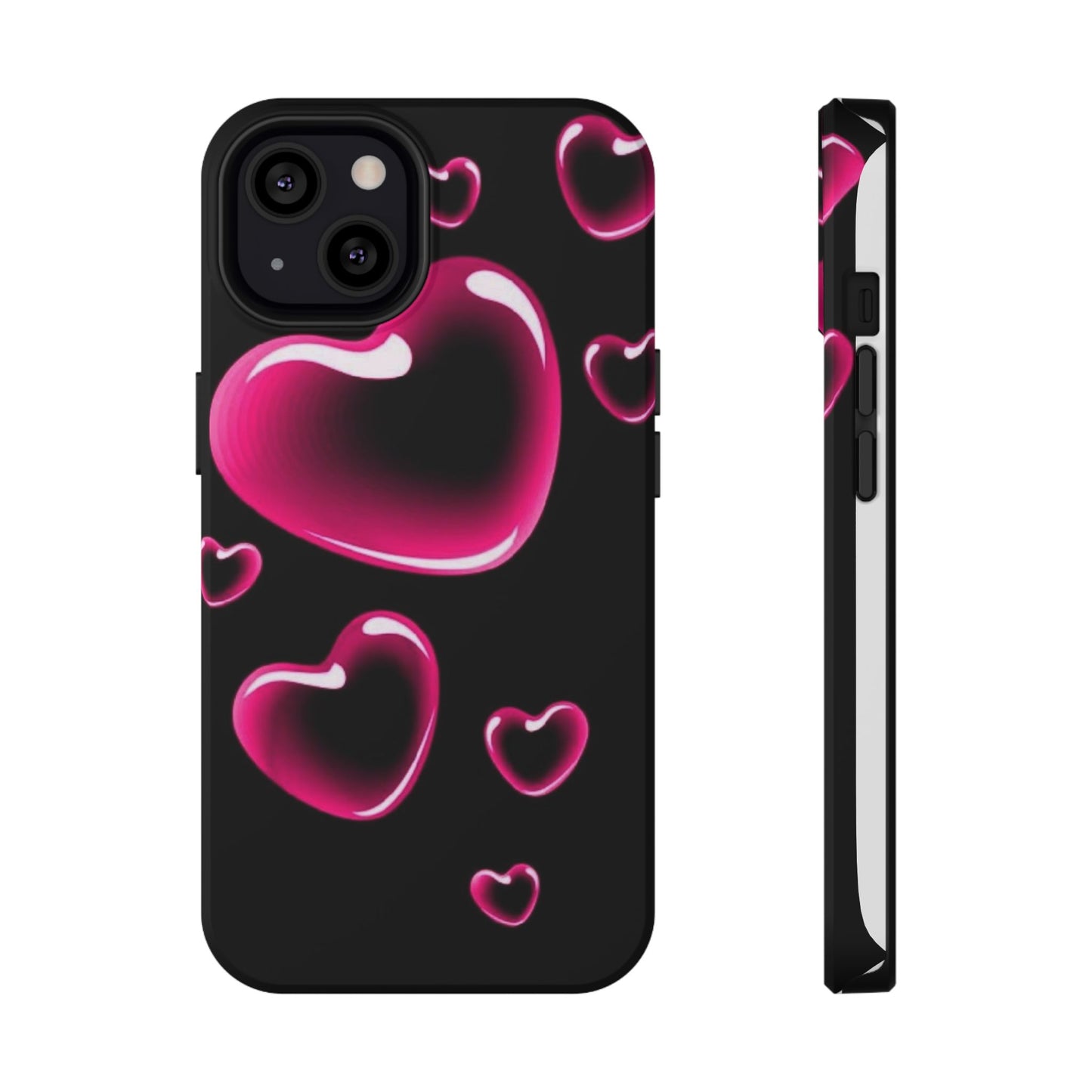 Purple Goth Collage Impact Phone Case — "Think Very Deeply" Protective Cover