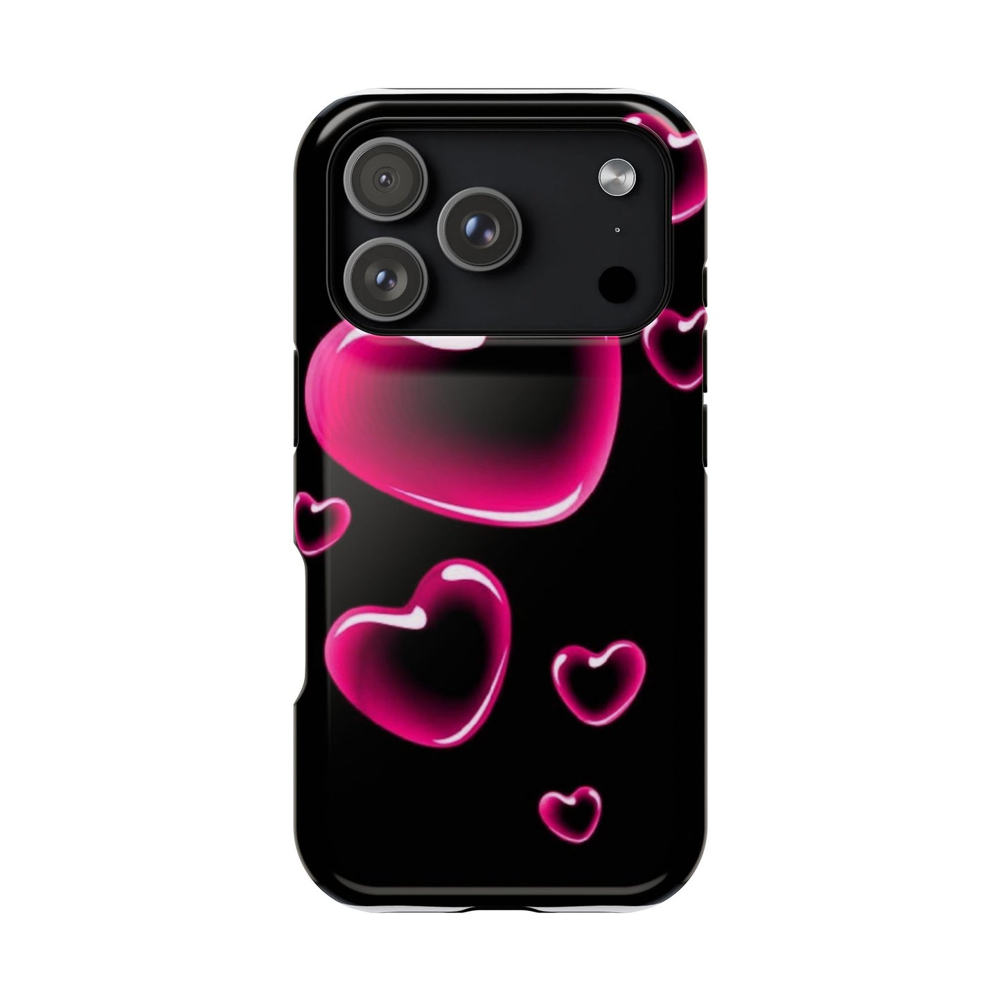 Purple Goth Collage Impact Phone Case — "Think Very Deeply" Protective Cover
