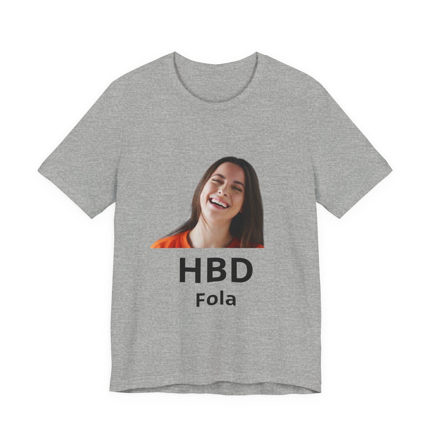 HBD Fola Photo Birthday Tee