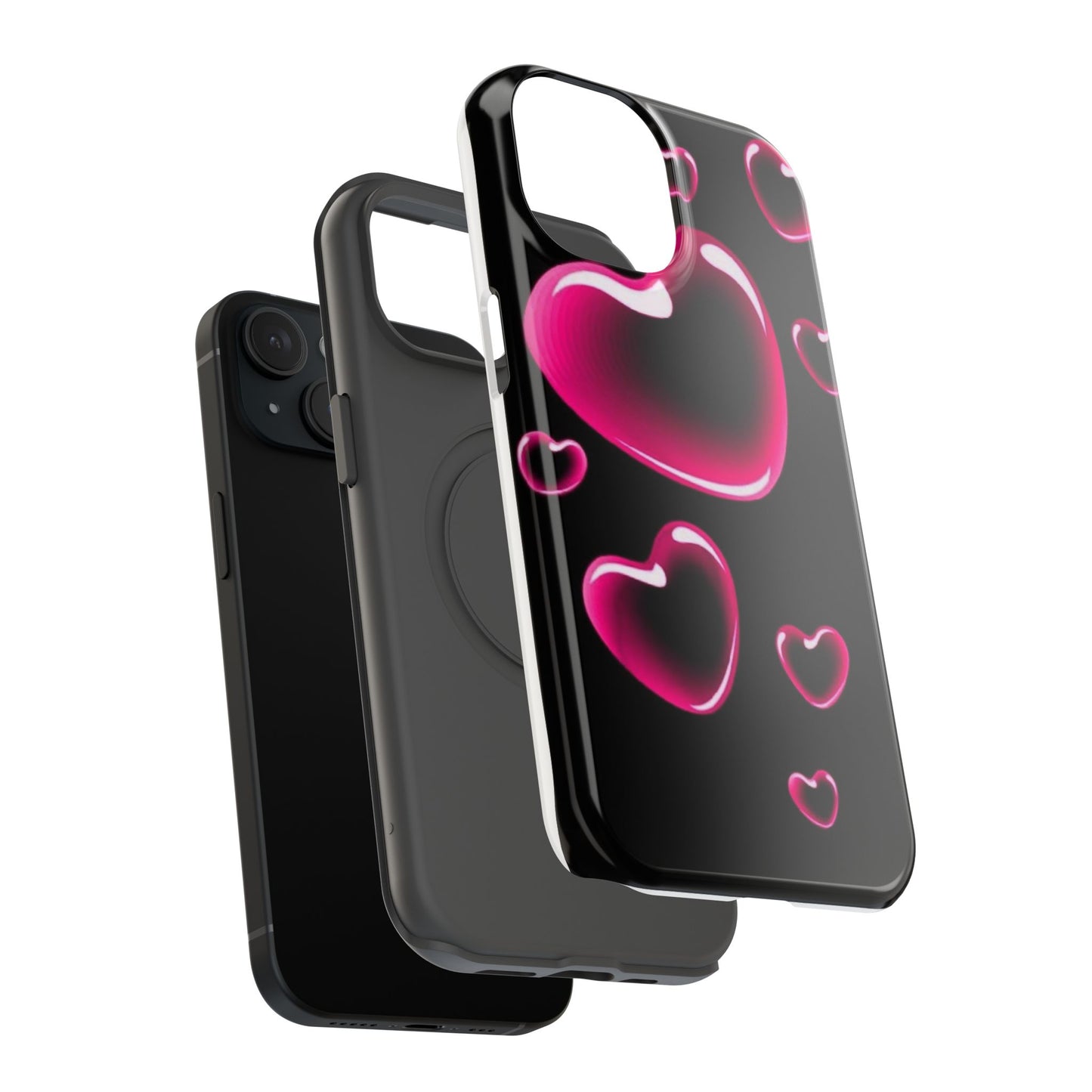 Purple Goth Collage Impact Phone Case — "Think Very Deeply" Protective Cover
