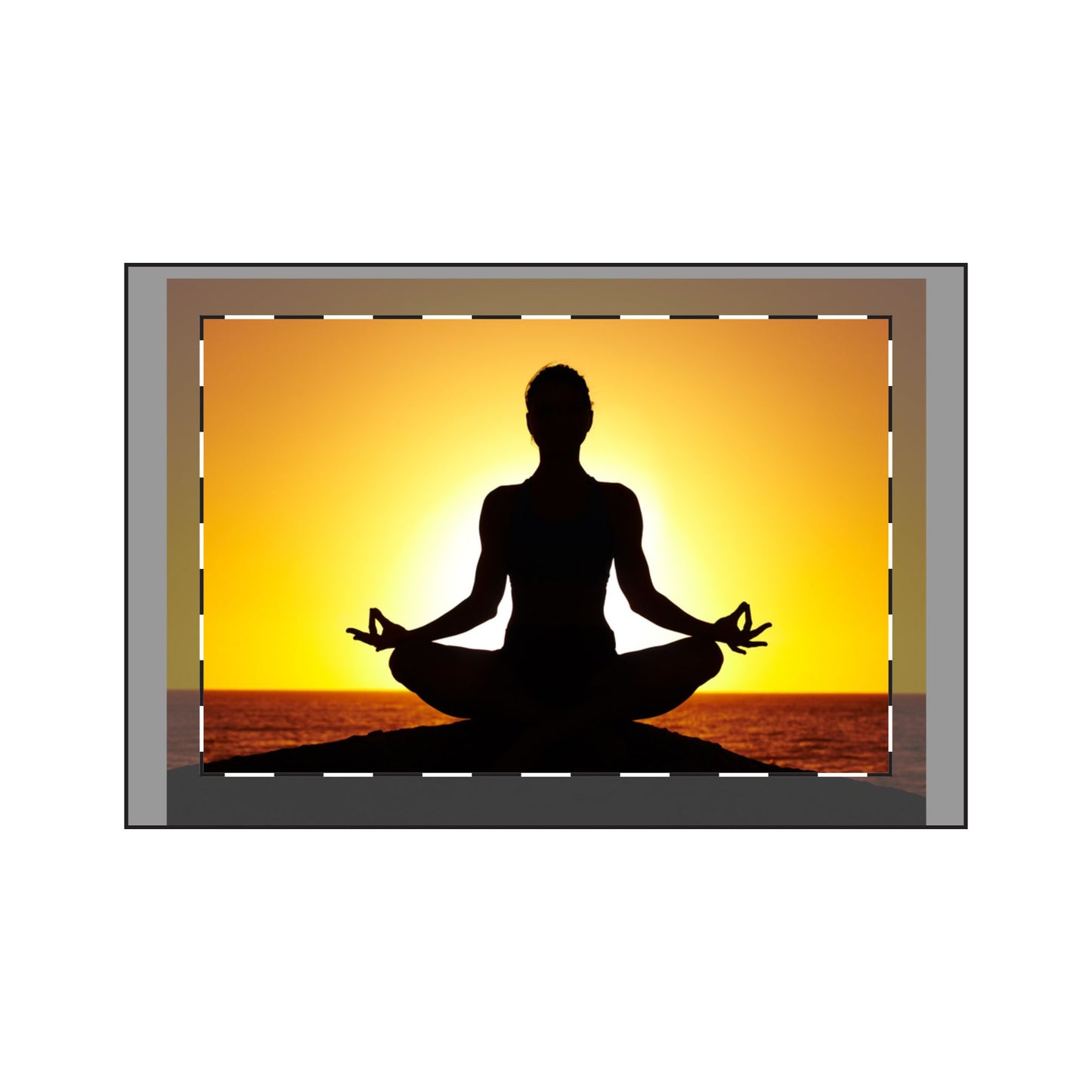 Sunset Meditation Soy Candle — 9oz Relaxation Jar