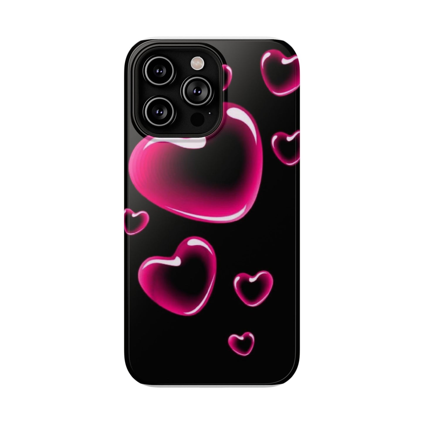 Purple Goth Collage Impact Phone Case — "Think Very Deeply" Protective Cover