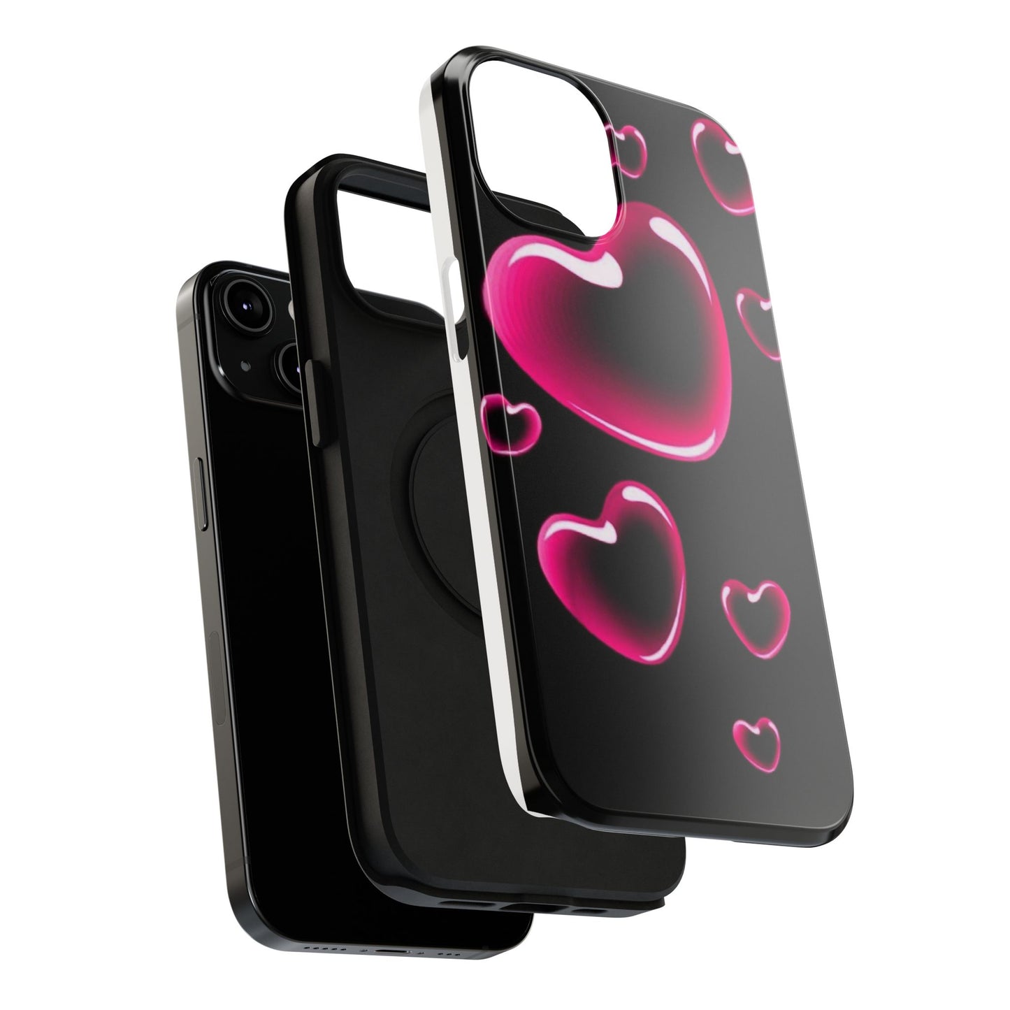 Purple Goth Collage Impact Phone Case — "Think Very Deeply" Protective Cover