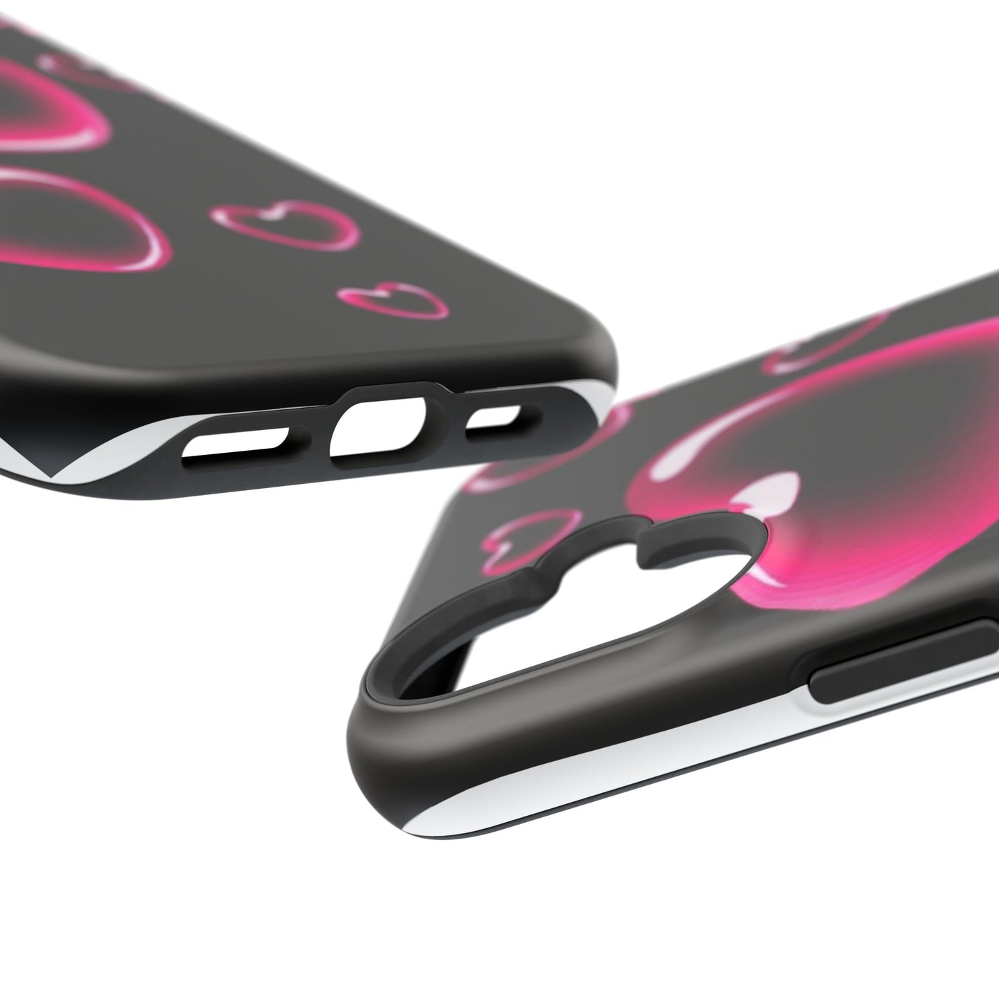 Purple Goth Collage Impact Phone Case — "Think Very Deeply" Protective Cover