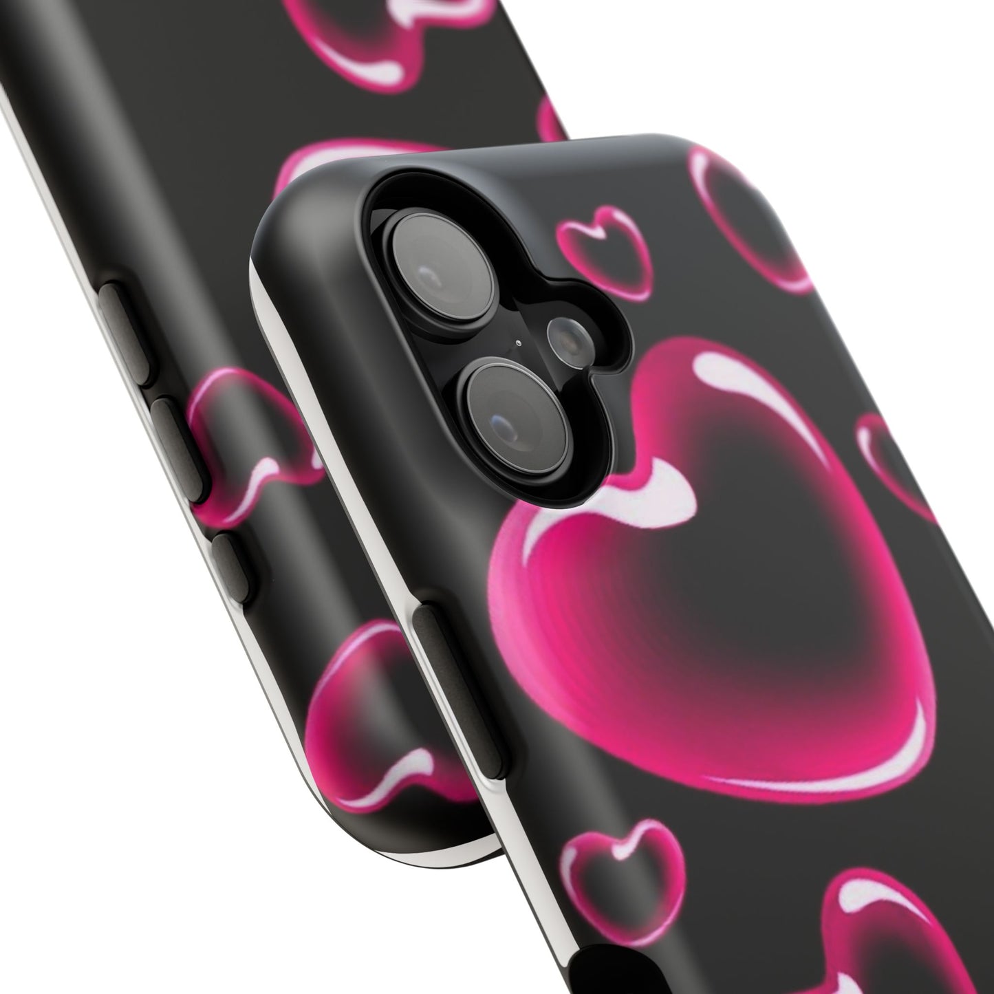 Purple Goth Collage Impact Phone Case — "Think Very Deeply" Protective Cover