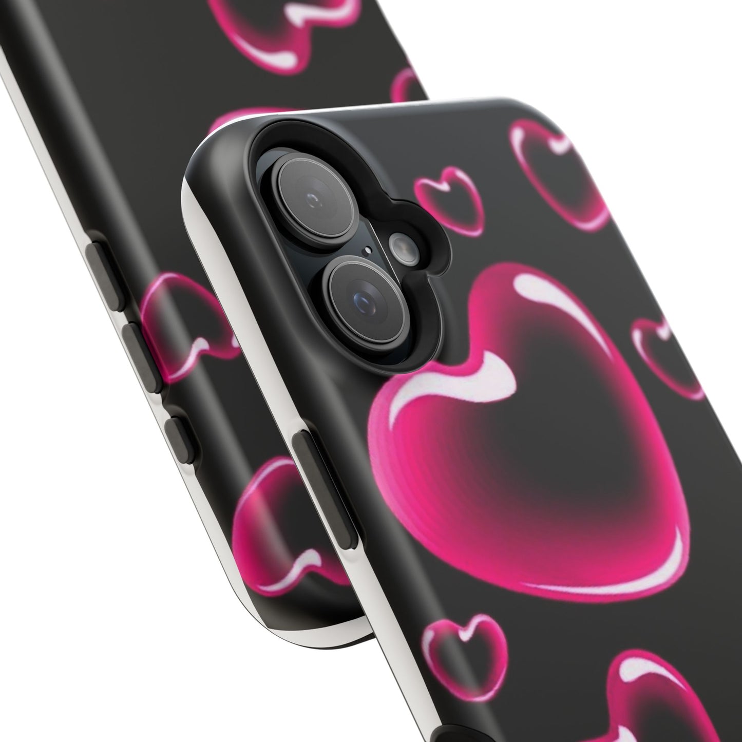 Purple Goth Collage Impact Phone Case — "Think Very Deeply" Protective Cover