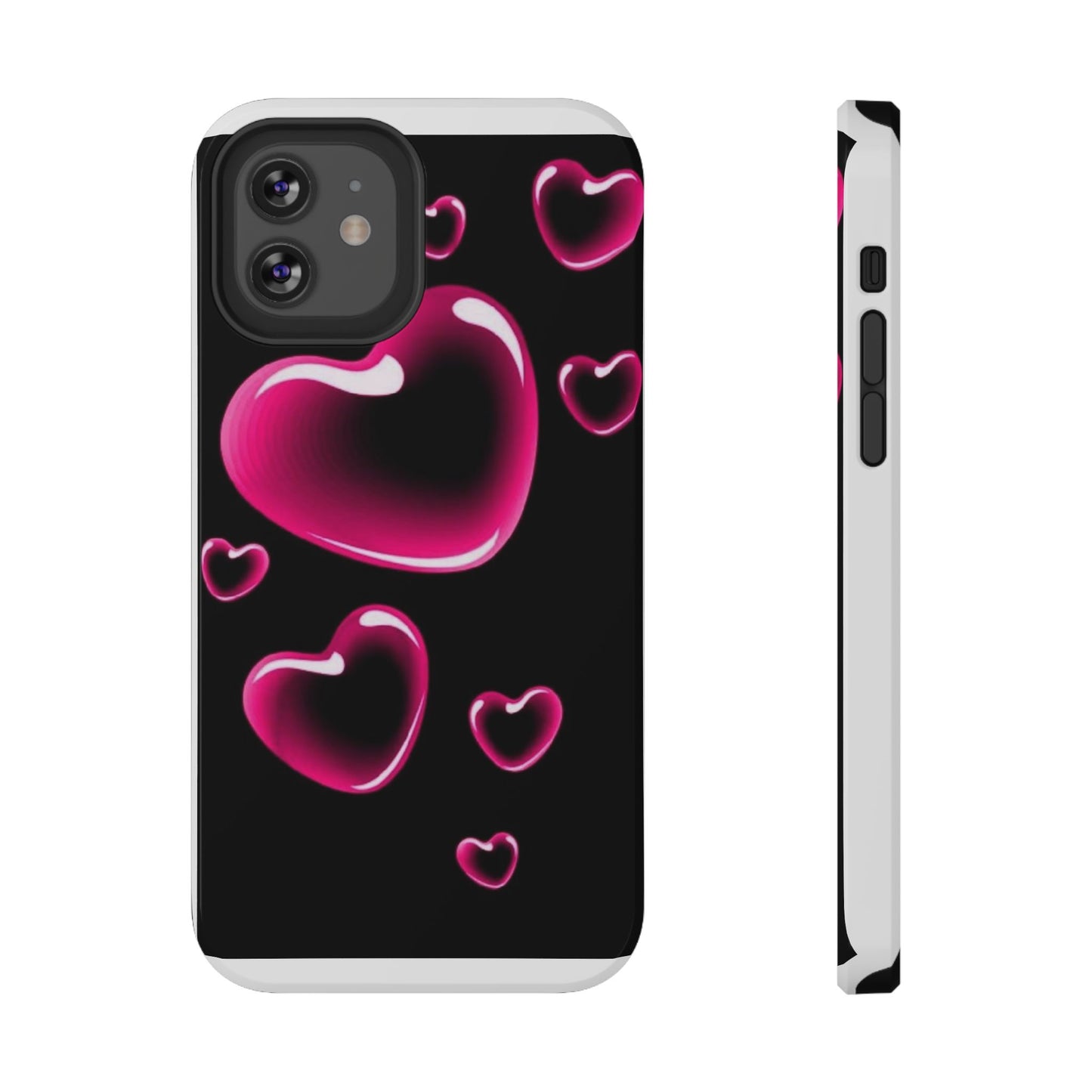 Purple Goth Collage Impact Phone Case — "Think Very Deeply" Protective Cover