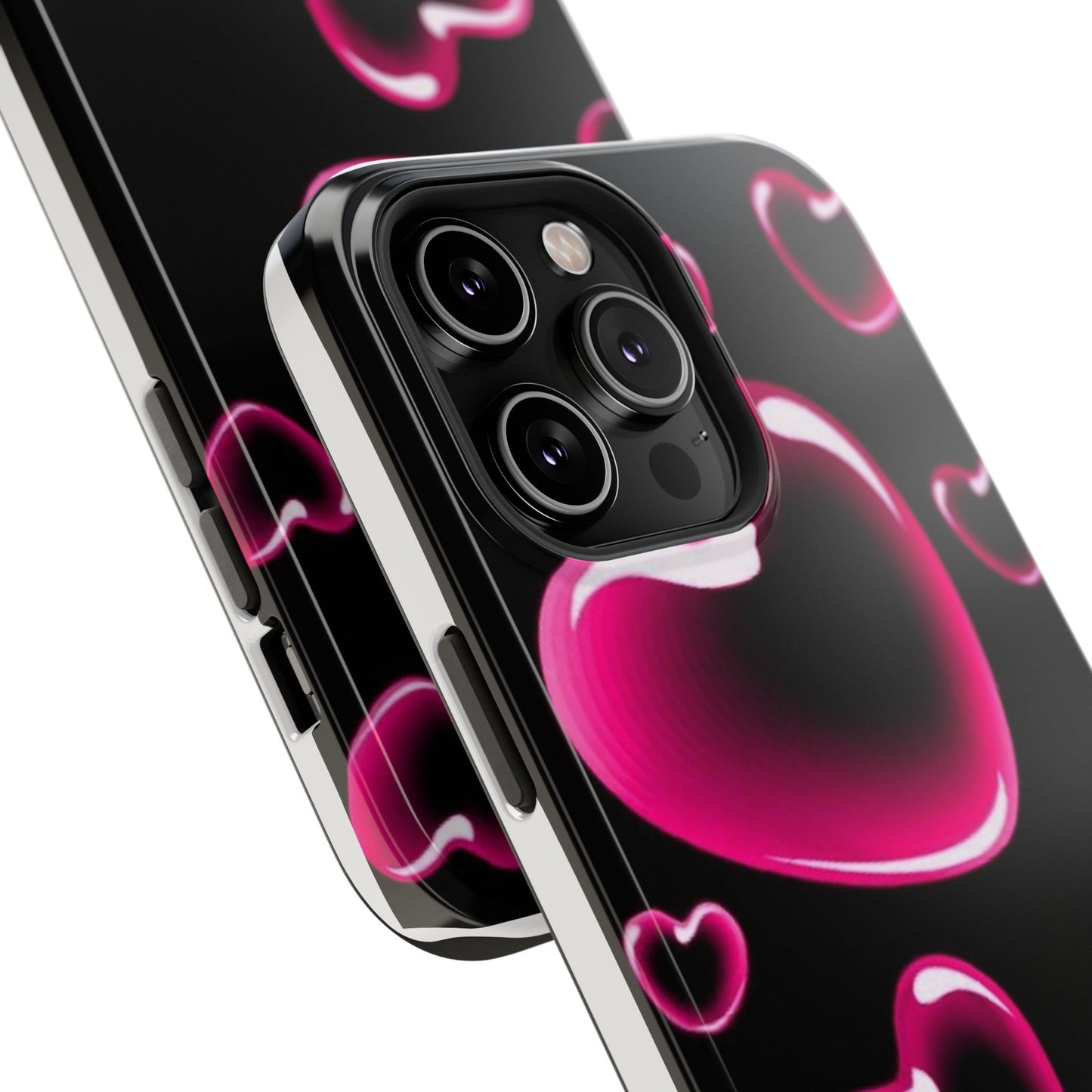 Purple Goth Collage Impact Phone Case — "Think Very Deeply" Protective Cover