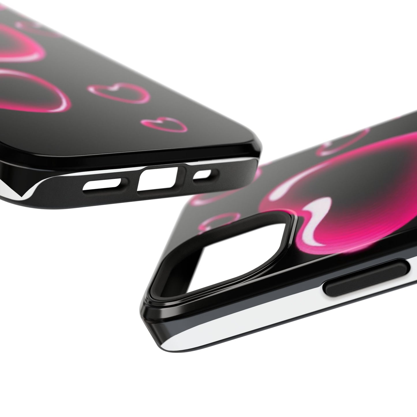 Purple Goth Collage Impact Phone Case — "Think Very Deeply" Protective Cover
