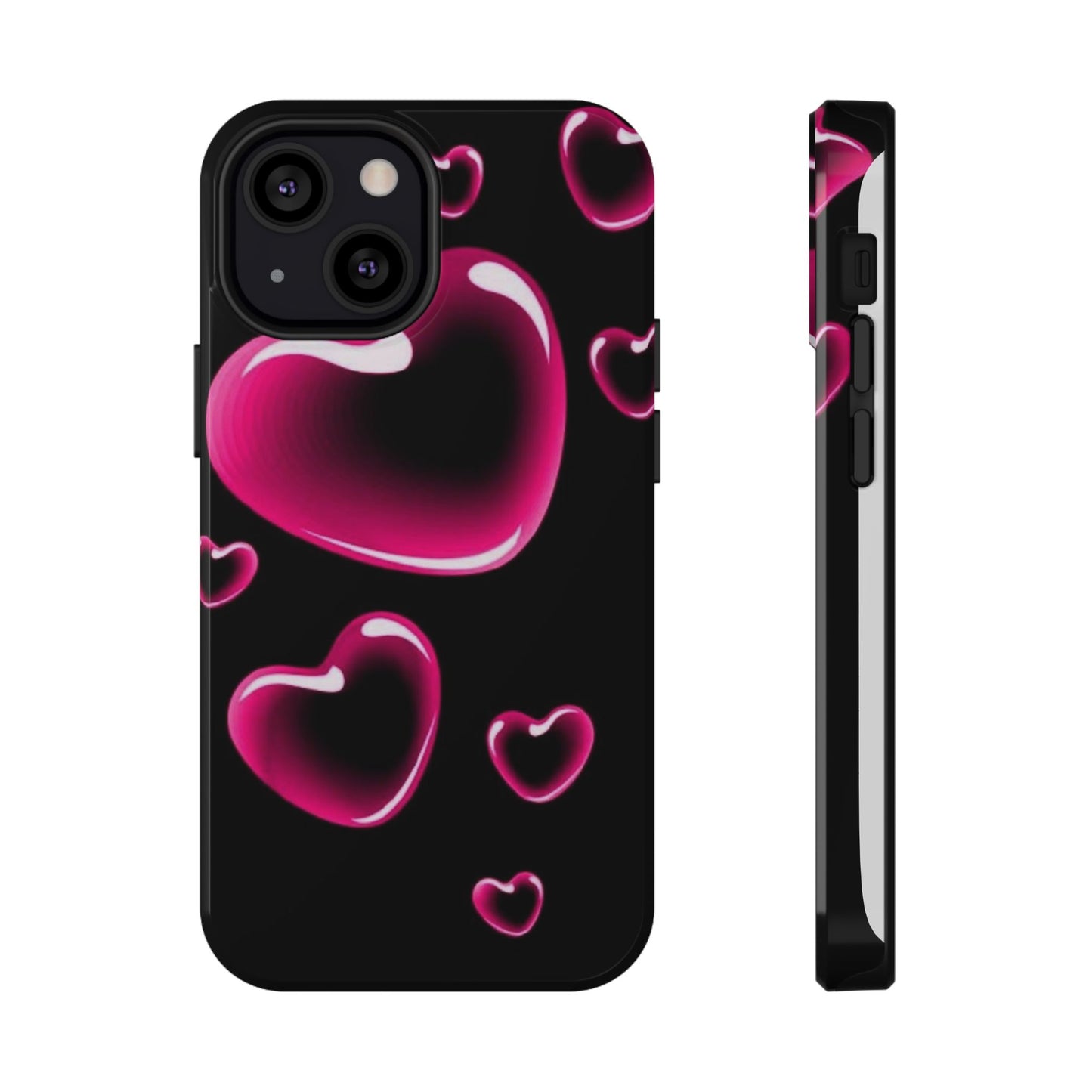 Purple Goth Collage Impact Phone Case — "Think Very Deeply" Protective Cover