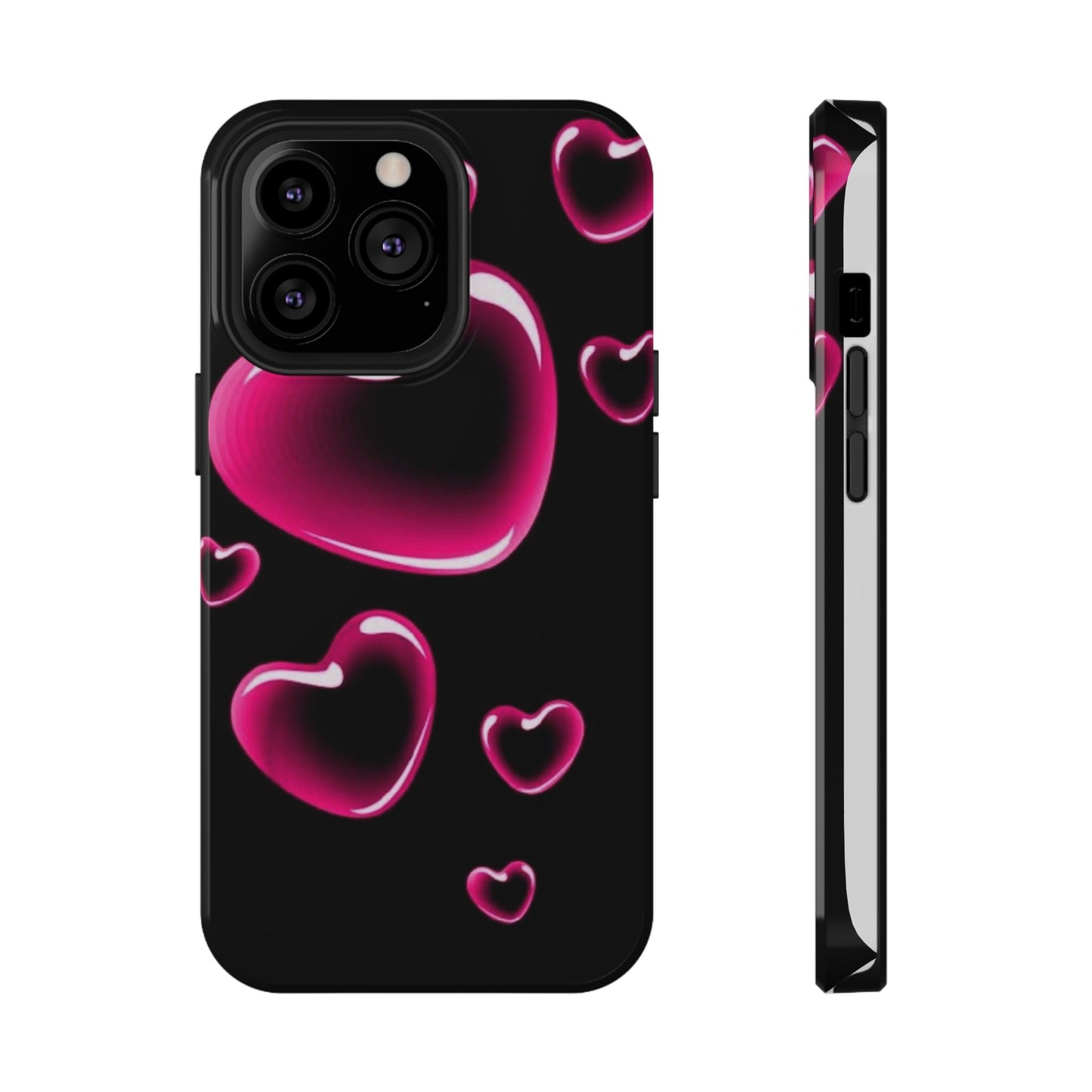 Purple Goth Collage Impact Phone Case — "Think Very Deeply" Protective Cover