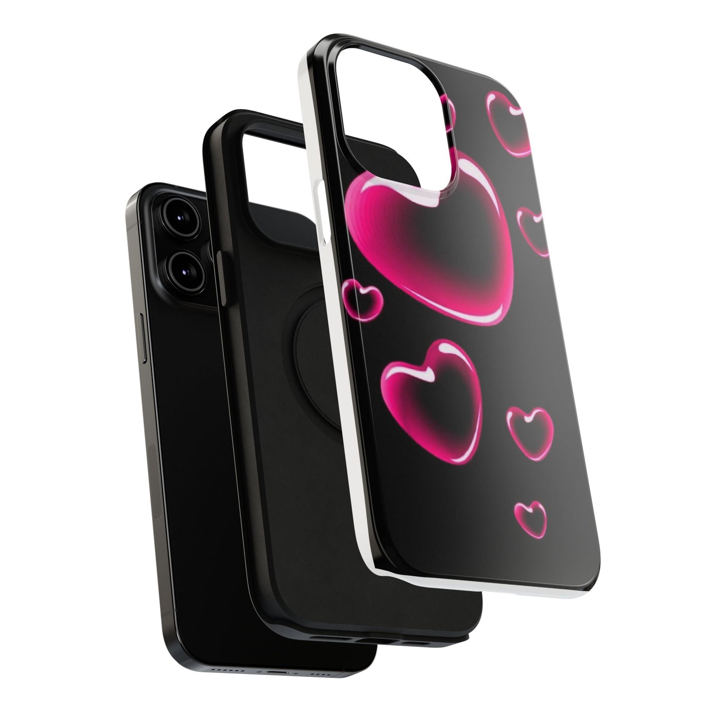 Purple Goth Collage Impact Phone Case — "Think Very Deeply" Protective Cover