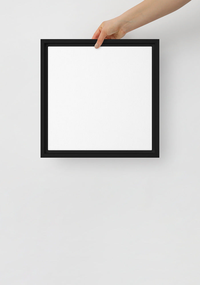 Customized Personalized Anniversary Framed Canvas (in)