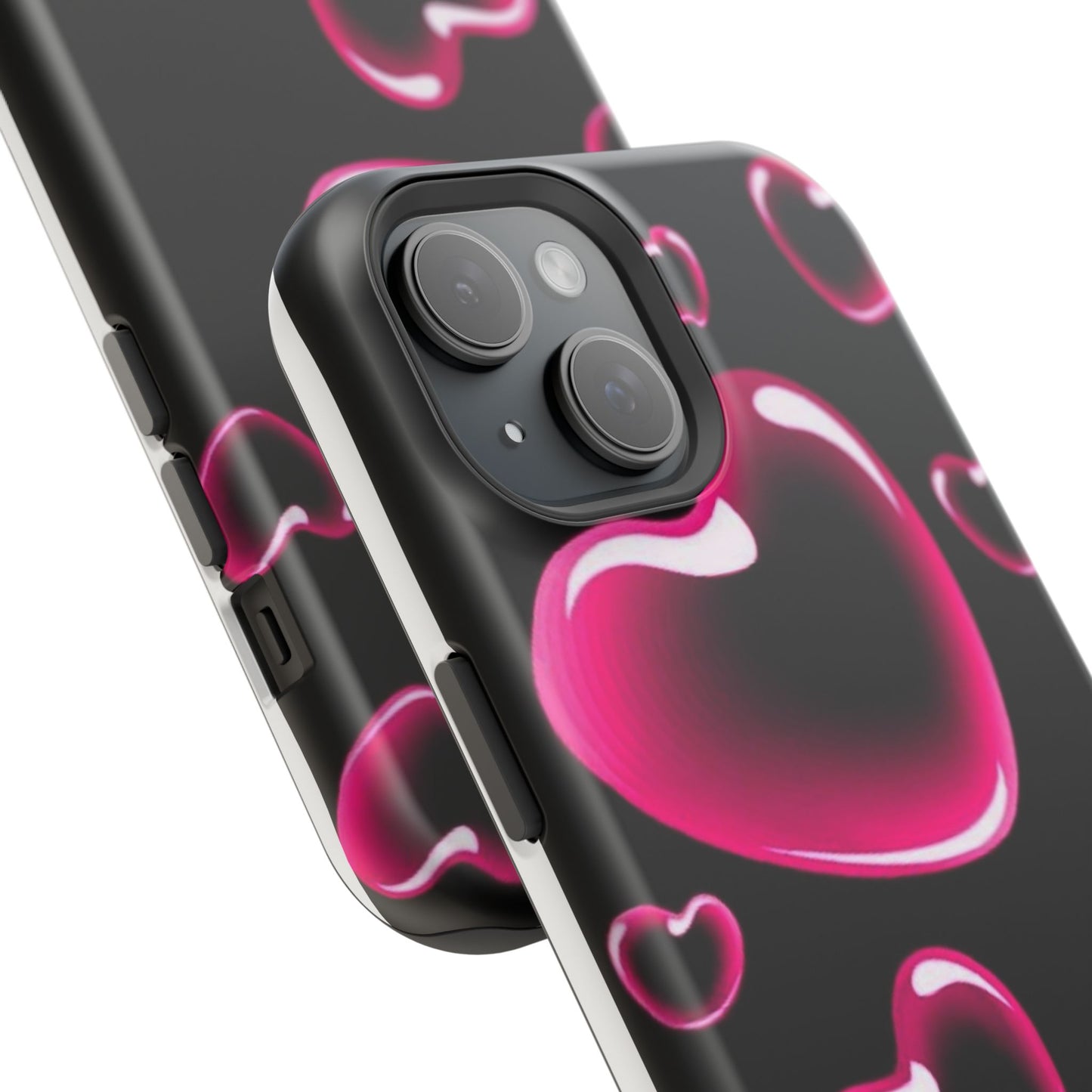 Purple Goth Collage Impact Phone Case — "Think Very Deeply" Protective Cover