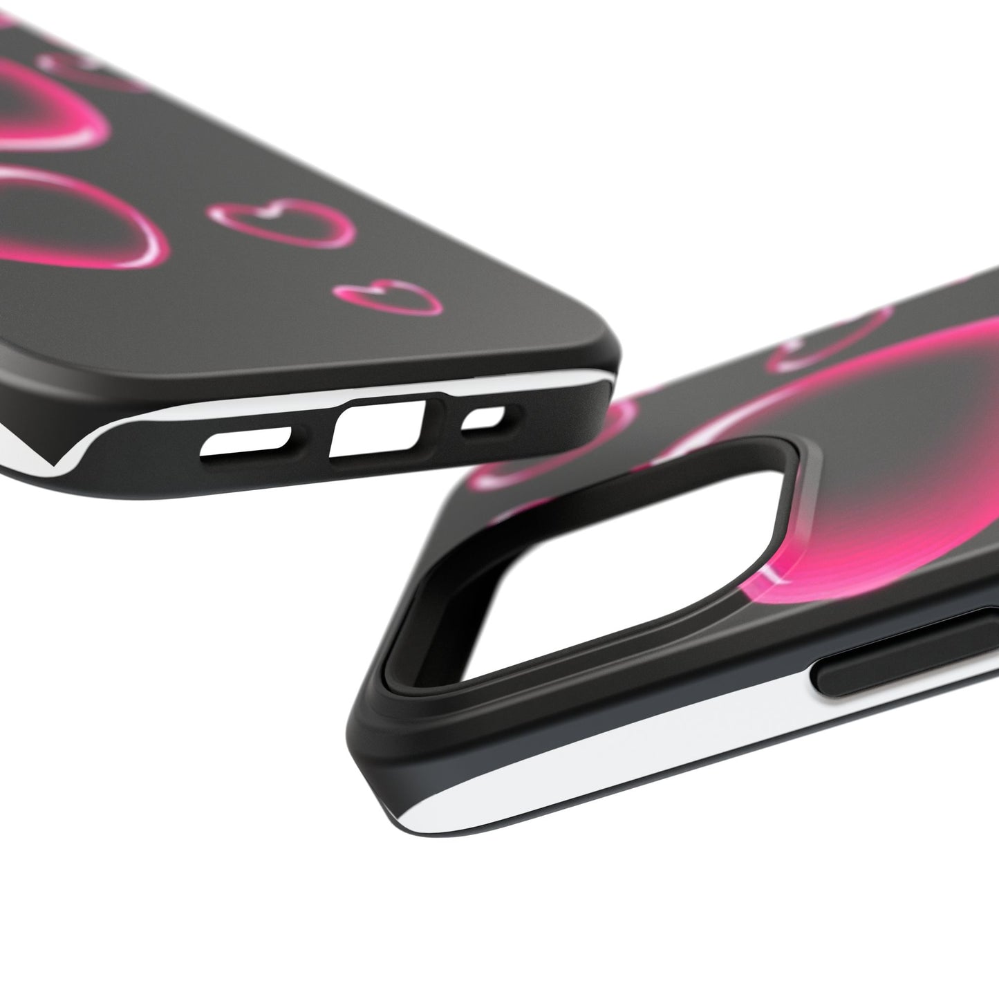 Purple Goth Collage Impact Phone Case — "Think Very Deeply" Protective Cover
