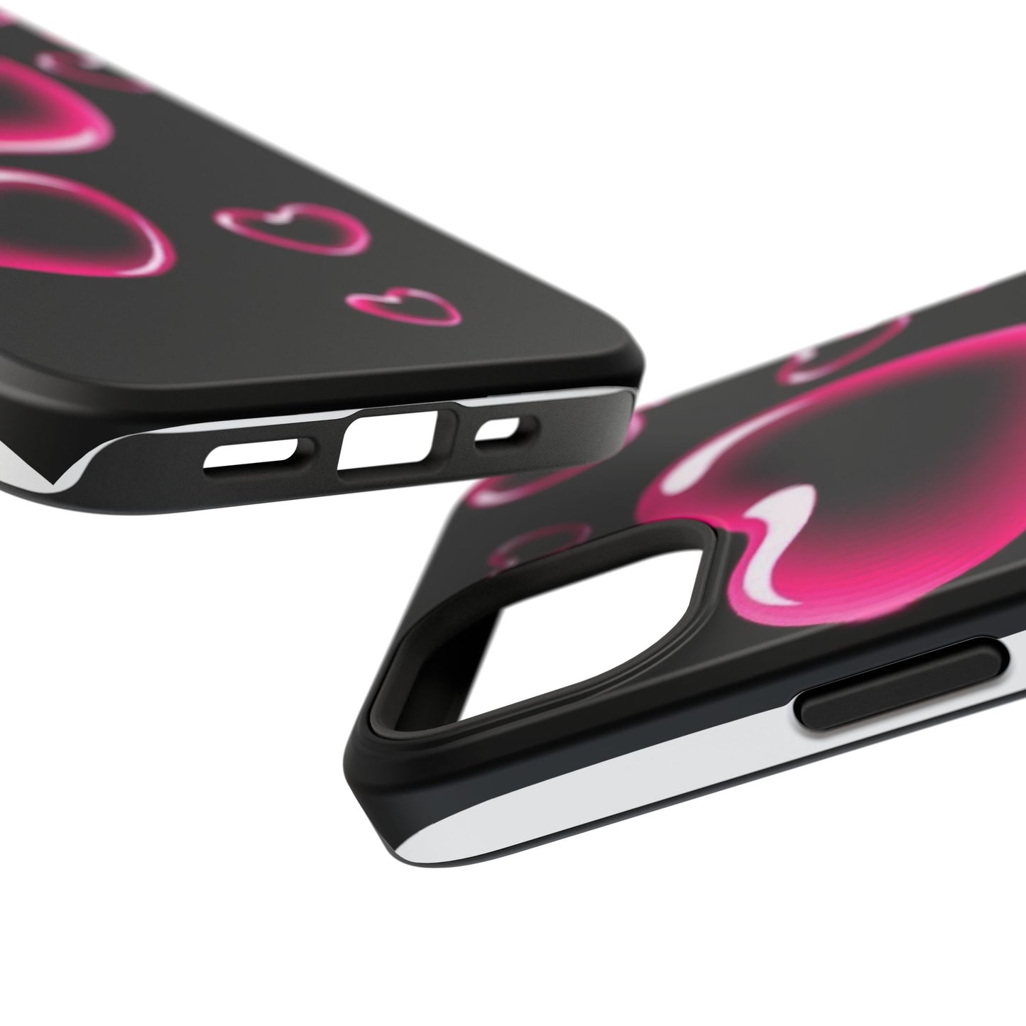 Purple Goth Collage Impact Phone Case — "Think Very Deeply" Protective Cover