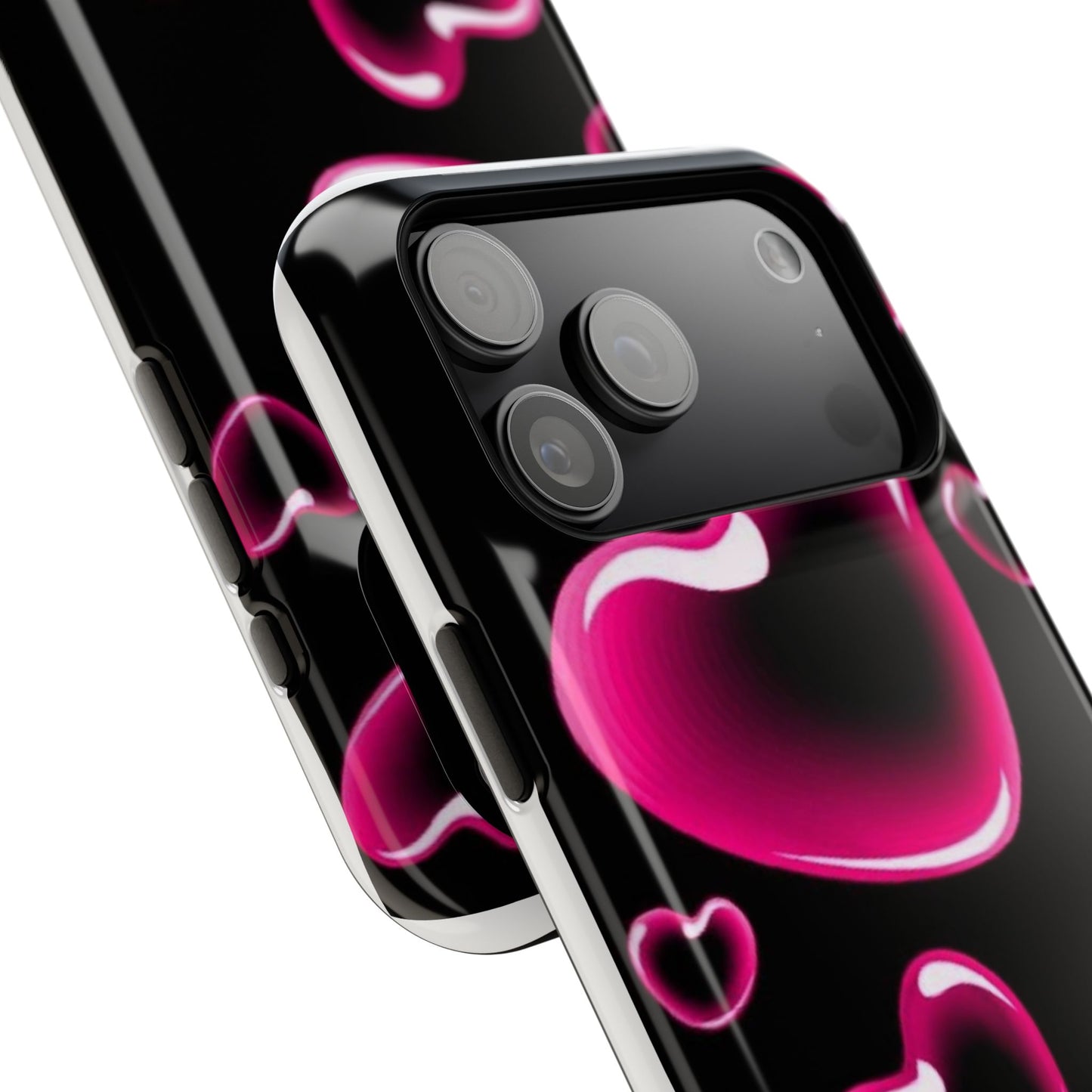 Purple Goth Collage Impact Phone Case — "Think Very Deeply" Protective Cover