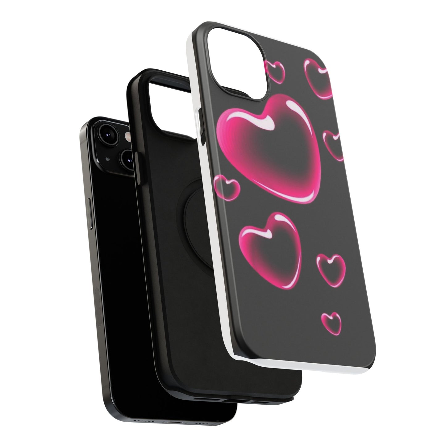 Purple Goth Collage Impact Phone Case — "Think Very Deeply" Protective Cover