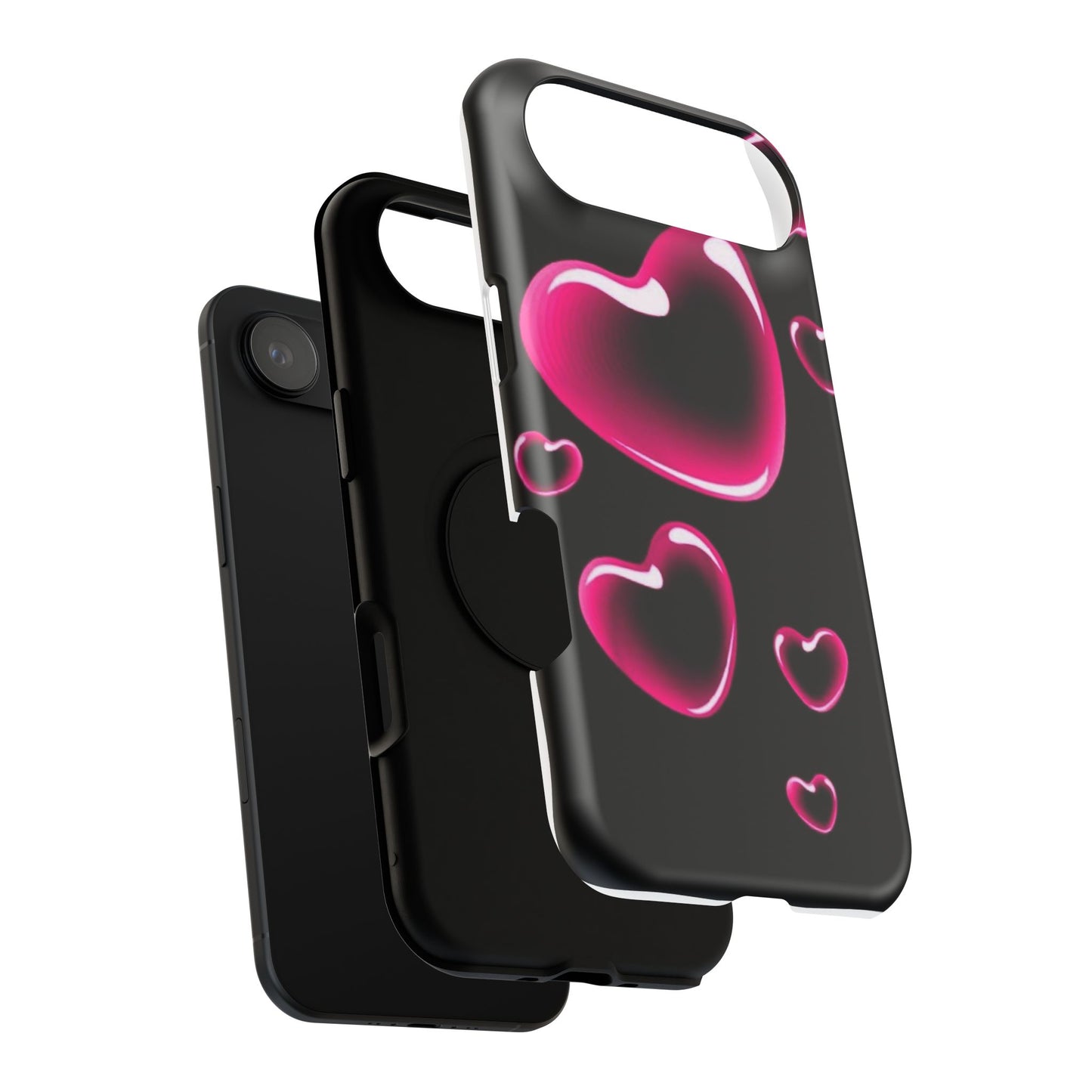 Purple Goth Collage Impact Phone Case — "Think Very Deeply" Protective Cover