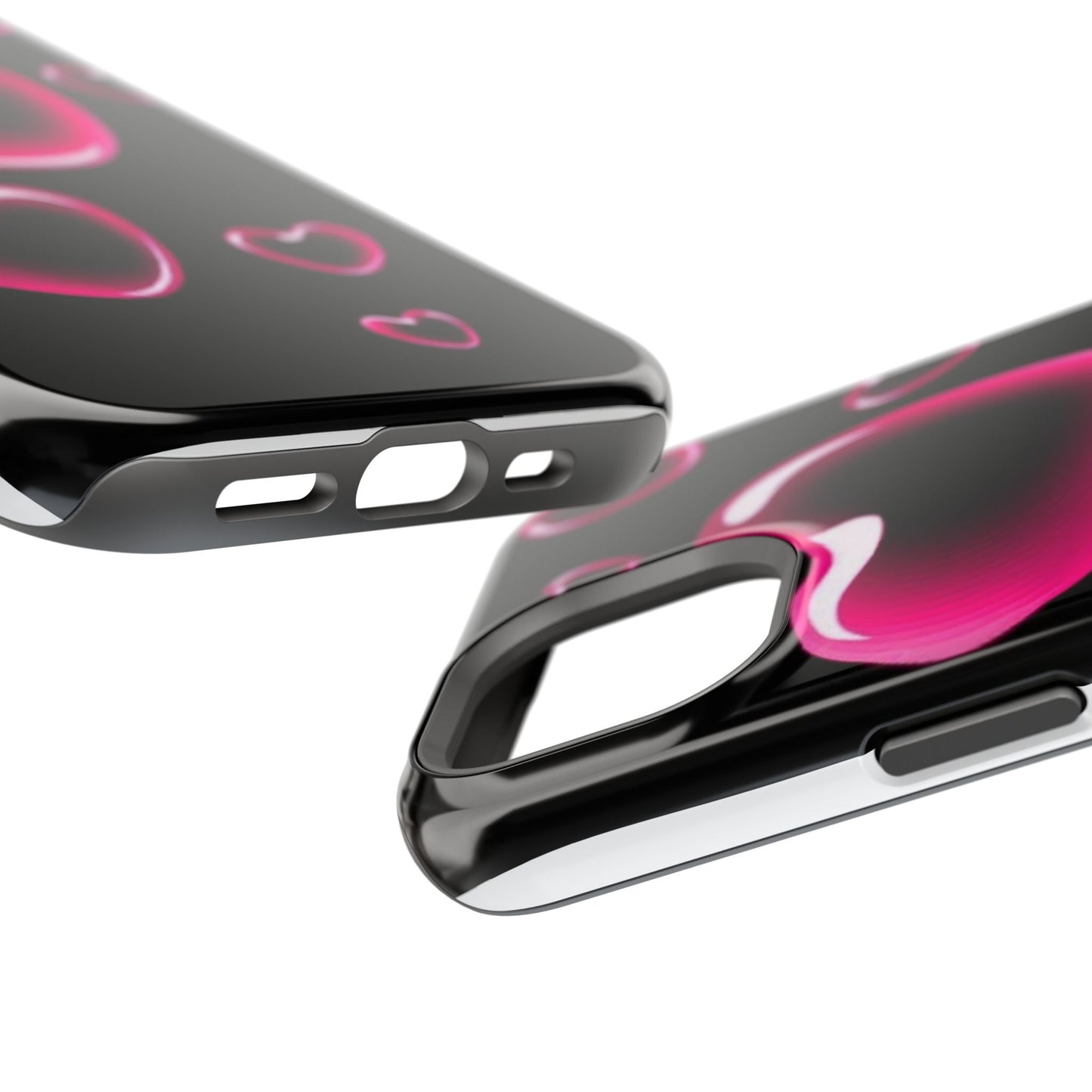 Purple Goth Collage Impact Phone Case — "Think Very Deeply" Protective Cover