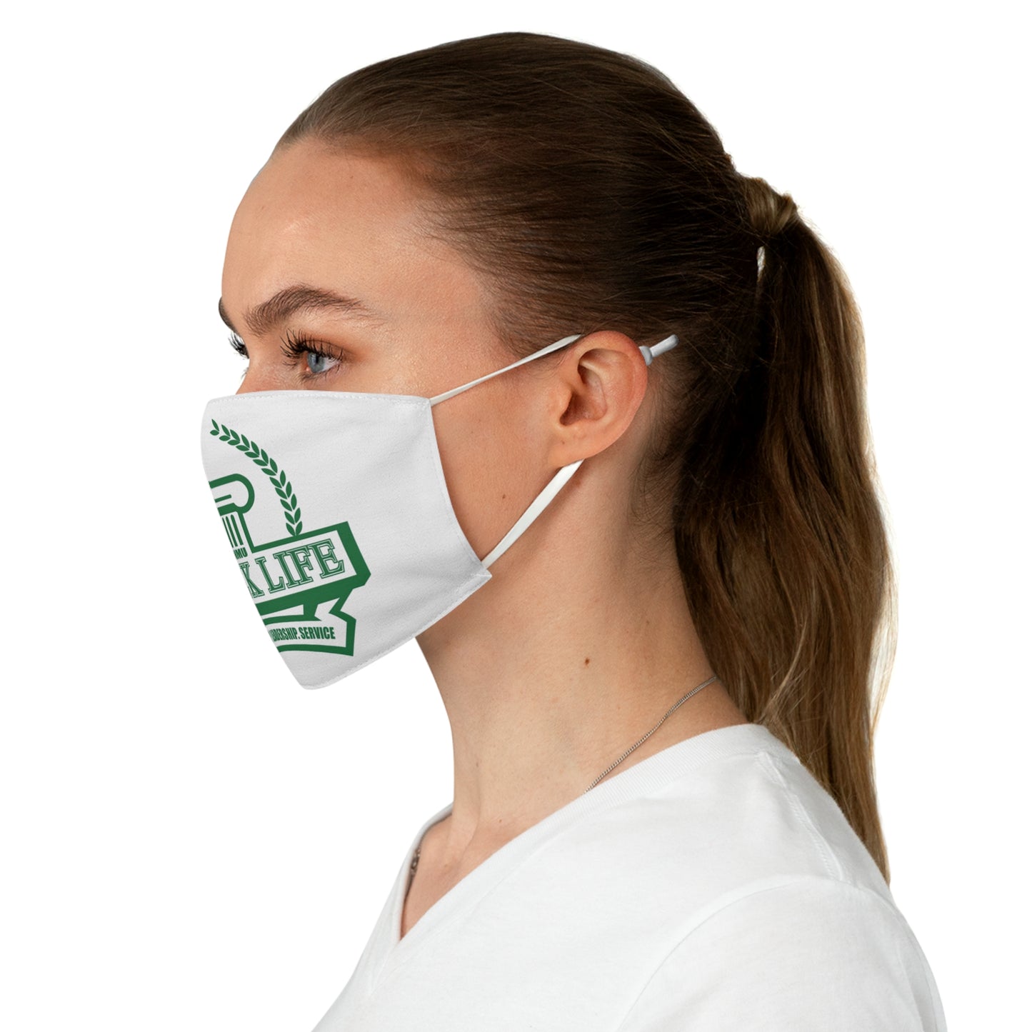 Greek Life Fabric Face Mask – College Sorority Fraternity Crest