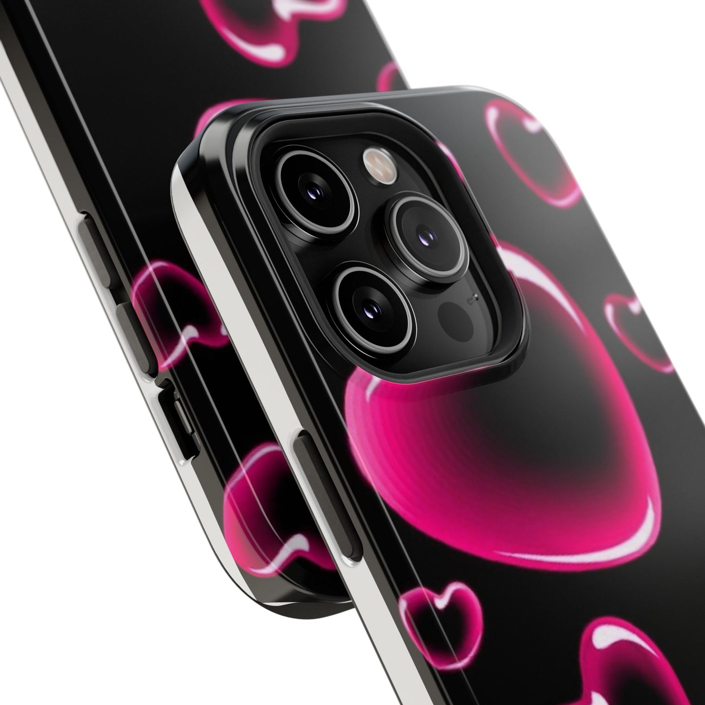 Purple Goth Collage Impact Phone Case — "Think Very Deeply" Protective Cover