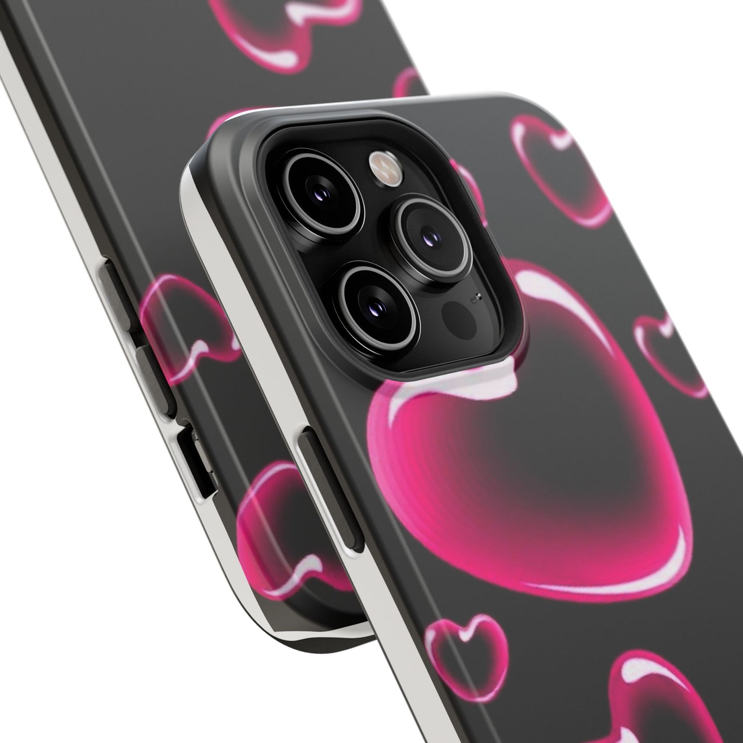 Purple Goth Collage Impact Phone Case — "Think Very Deeply" Protective Cover
