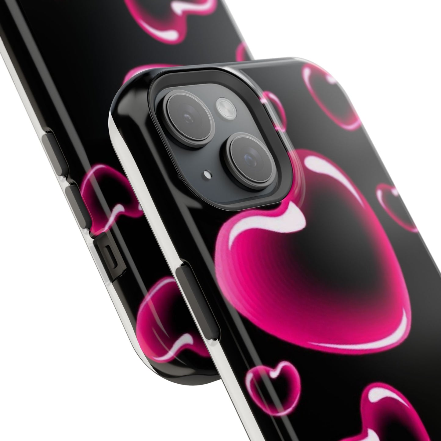 Purple Goth Collage Impact Phone Case — "Think Very Deeply" Protective Cover