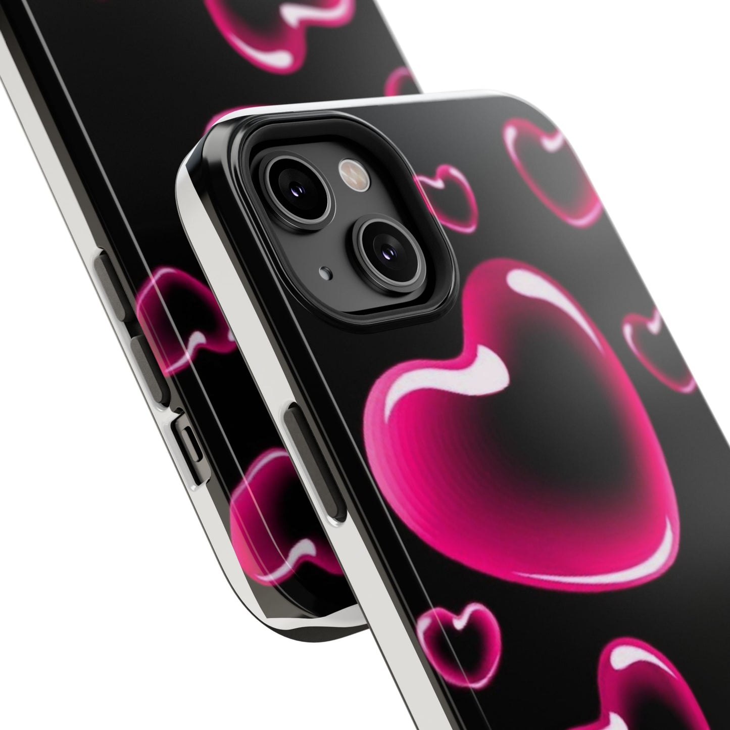 Purple Goth Collage Impact Phone Case — "Think Very Deeply" Protective Cover