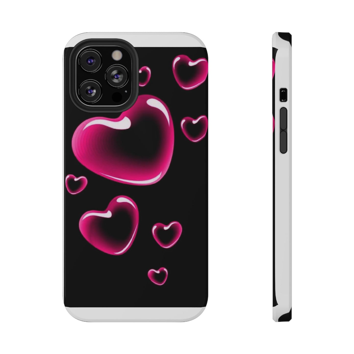 Purple Goth Collage Impact Phone Case — "Think Very Deeply" Protective Cover