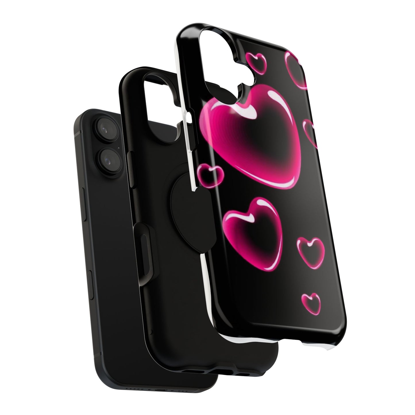 Purple Goth Collage Impact Phone Case — "Think Very Deeply" Protective Cover